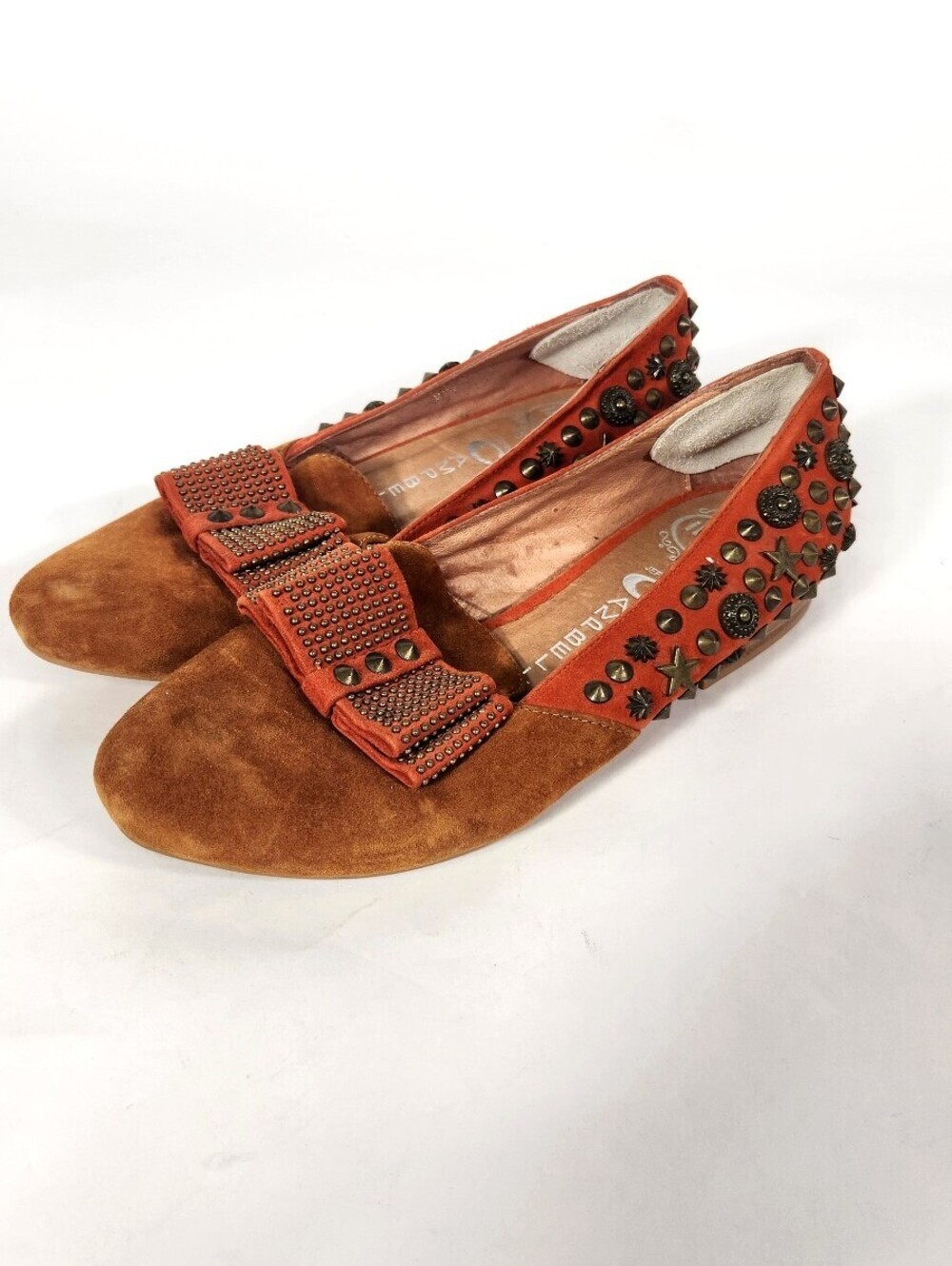 Jeffrey Campbell Ibiza Studded Leather Flats